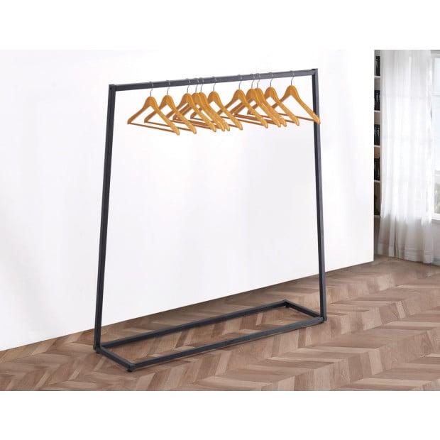 Commercial Clothing Garment Rack Shop Black