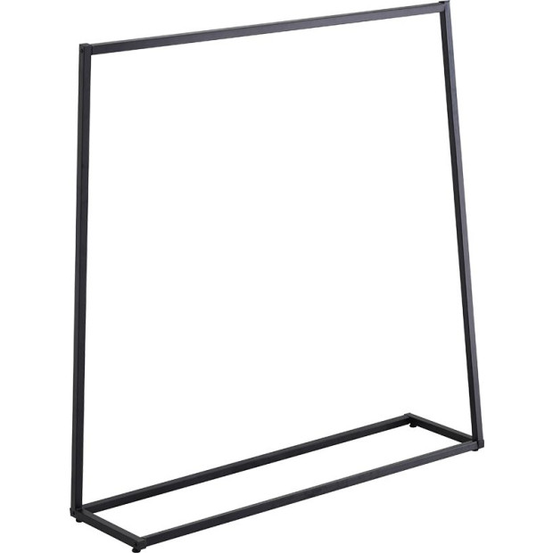 Commercial Clothing Garment Rack Shop Black Image 11