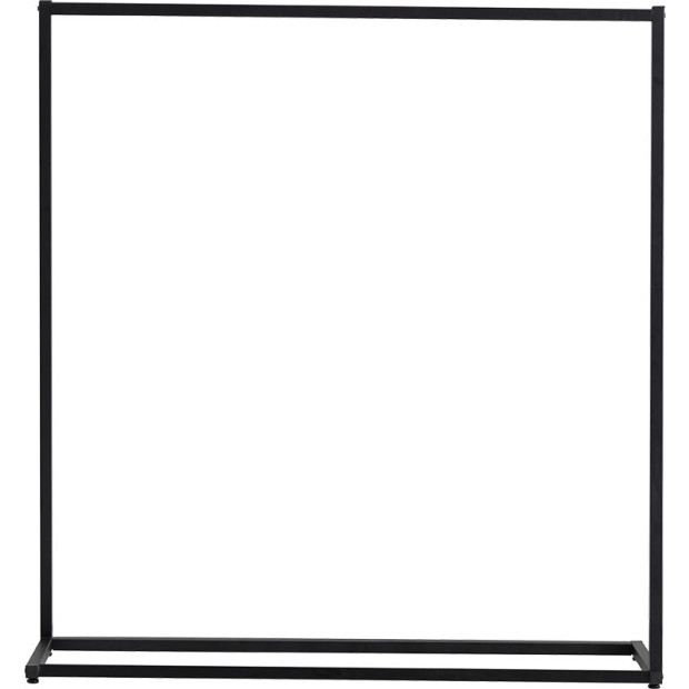 Commercial Clothing Garment Rack Shop Black Image 12