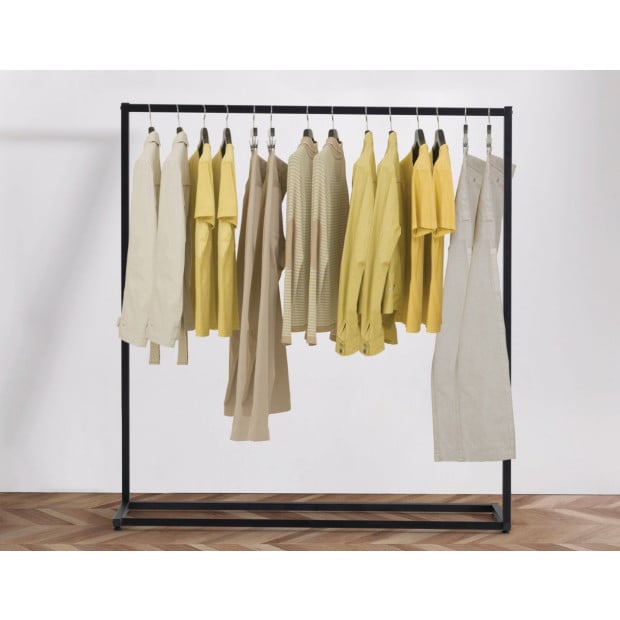 Commercial Clothing Garment Rack Shop Black Image 3