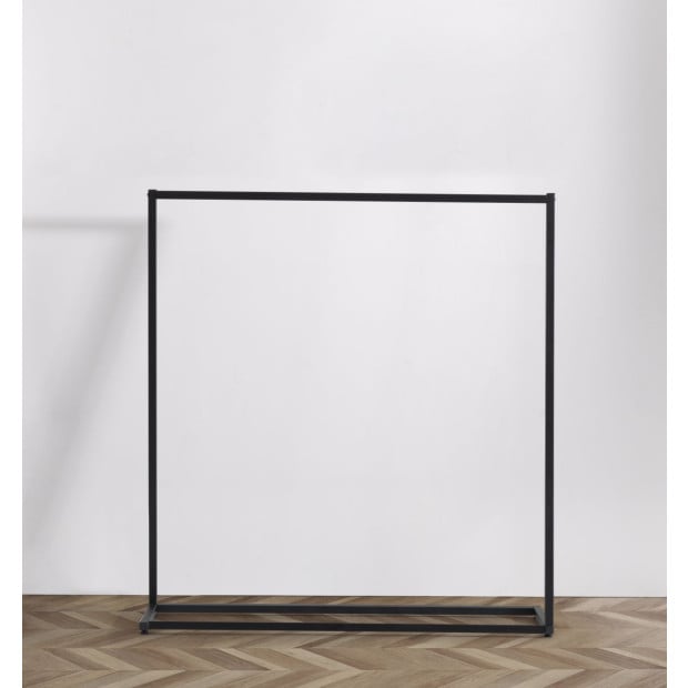 Commercial Clothing Garment Rack Shop Black Image 4