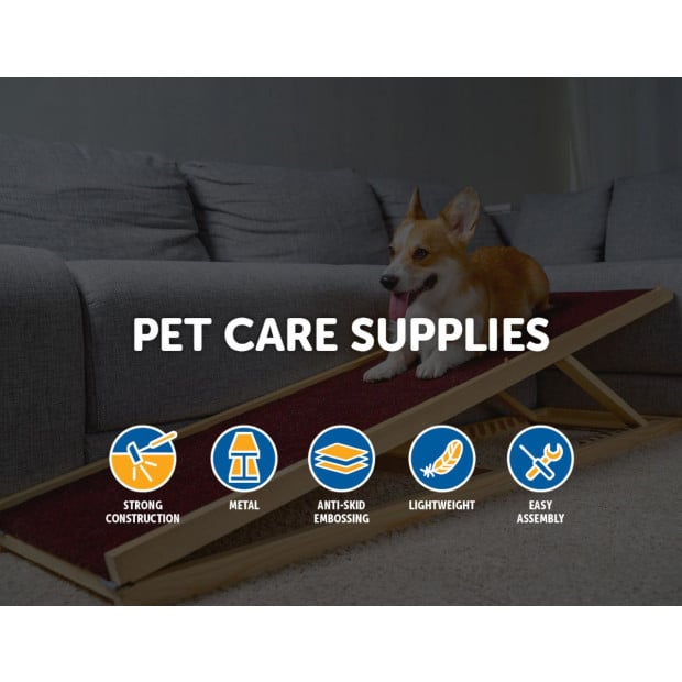 Folding Pet Dog Car Boot Access Steps Ladder Stairs Strong Lightweight Image 2