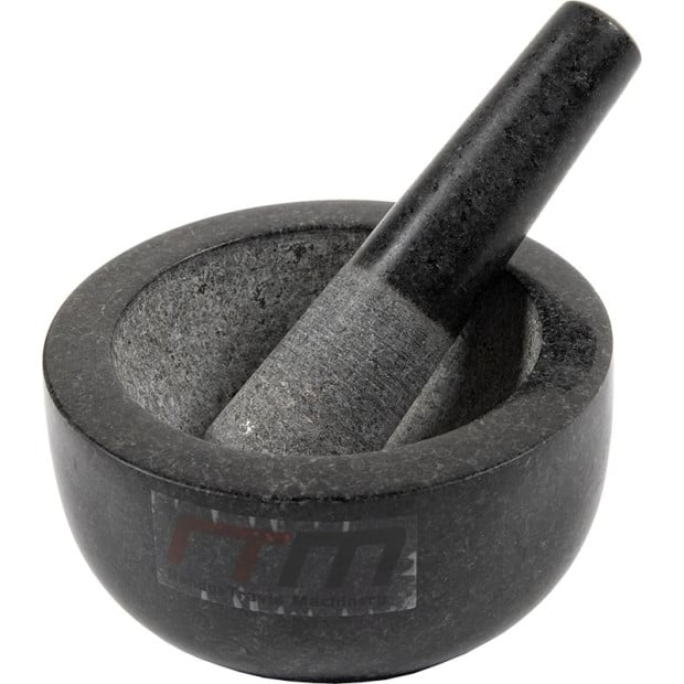 Large Pestle And Mortar Set Durable Granite Stone Spice & Herb Crusher Image 5