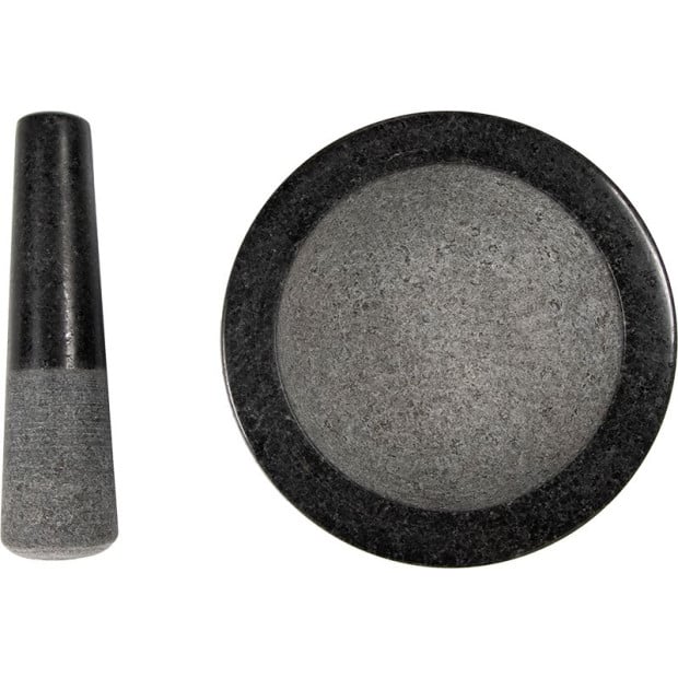 Large Pestle And Mortar Set Durable Granite Stone Spice & Herb Crusher Image 7