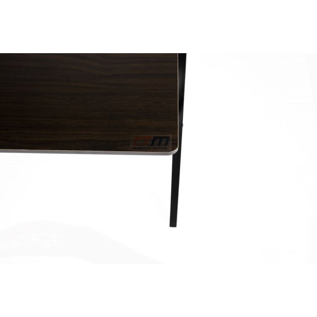 Folding Desk With Shelf Computer Table Side Home Office Furniture Image 6