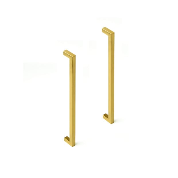15x Brushed Brass Drawer Kitchen Cabinet Handles - Gold Finish 256mm Image 5
