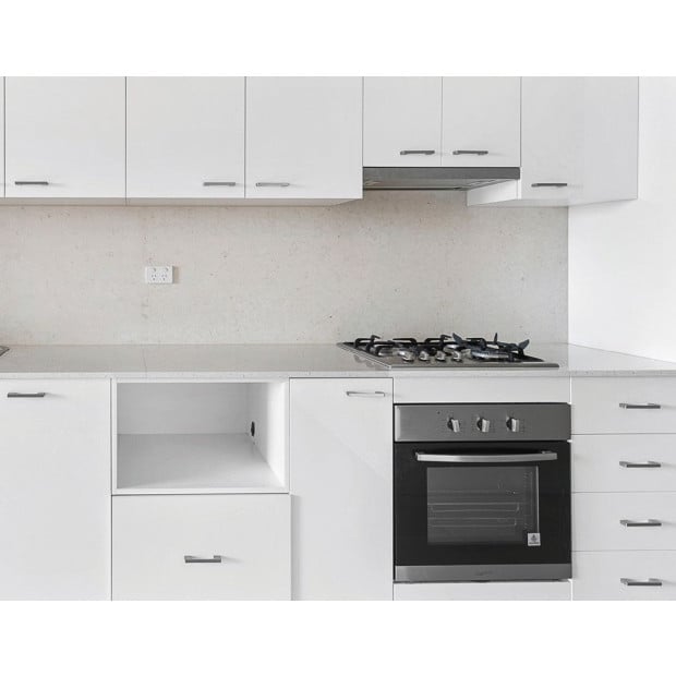 Brushed Nickel Stainless Steel Kitchen Cabinet Square Handles 15-pack Image 2