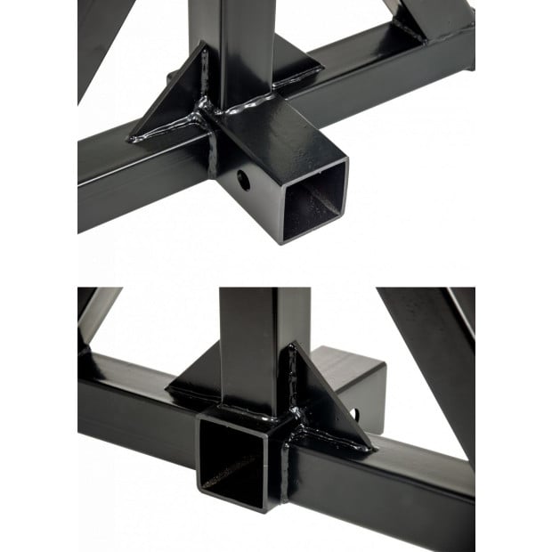 Heavy Duty Steel 3 Point 2 Trailer Hitch Receiver Tow Drawbar Tractor Image 4