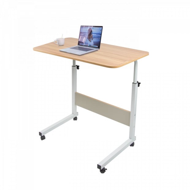 Wood Computer Desk Table Workstation Office Study Home Furniture Brown Image 5