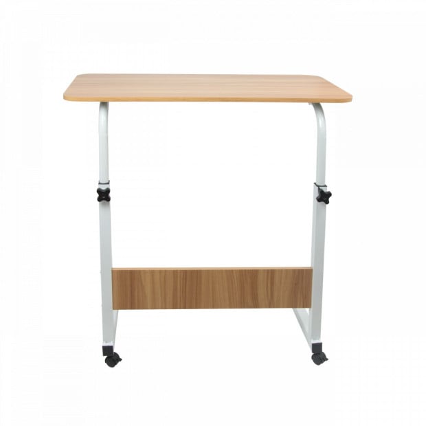 Wood Computer Desk Table Workstation Office Study Home Furniture Brown Image 6