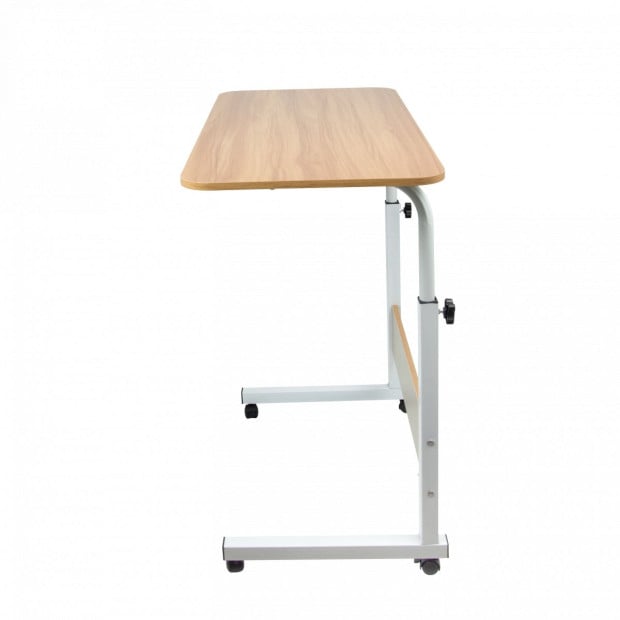 Wood Computer Desk Table Workstation Office Study Home Furniture Brown Image 7