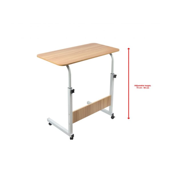 Wood Computer Desk Table Workstation Office Study Home Furniture Brown Image 8