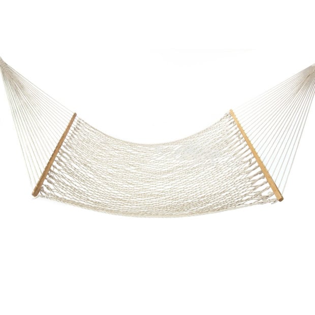 4m Traditional Cotton Rope Hammock With Hanging Hardware Image 4