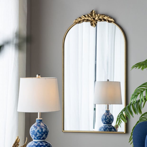 Marion Tall Gold Wall Mirror 107x61x5cm Image 2