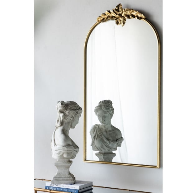 Marion Tall Gold Wall Mirror 107x61x5cm Image 4