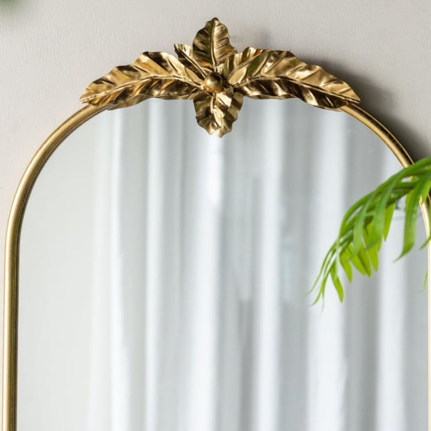 Marion Tall Gold Wall Mirror 107x61x5cm Image 5