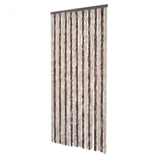Insect Curtain Beige And Light Brown 90x220 Cm Chenille Image 3