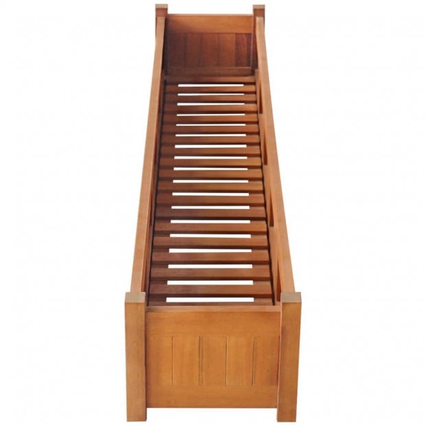 Garden Planter Acacia Wood 150 x 30 x 25cm Image 4