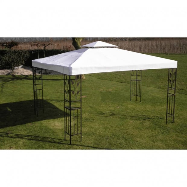 Gazebo White 3x4 M Image 4