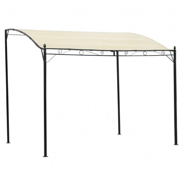 Gazebo Fabric Cream White Image 2