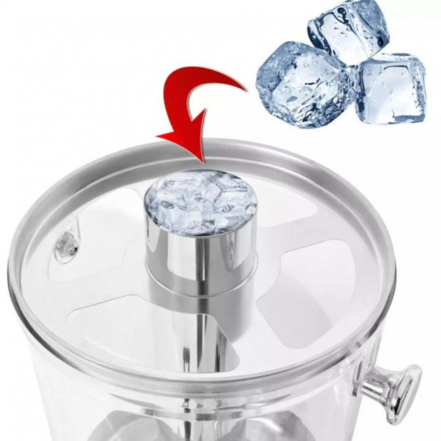 Juice Dispenser Stainless Steel 8 L Image 2
