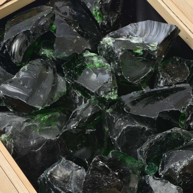 Gabion Rocks Glass Green 60-120 Mm 25 Kg Image 5