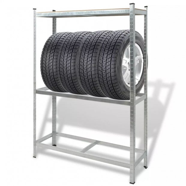 Galvanised steel Tyre Rack 795 Kg Steel Image 3