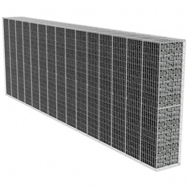 Gabion Wall With Cover 600x40x200 Cm