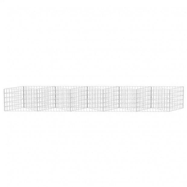 Gabion Basket/planter/raised Vegetable Bed Steel 300x30x50 Cm Image 4
