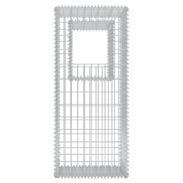 Gabion Basket Post/planter Steel 50x50x120 Cm Image 5