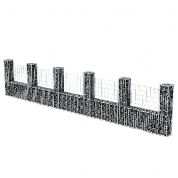 Gabion Basket U-shape Steel 570x20x100 Cm Image 3