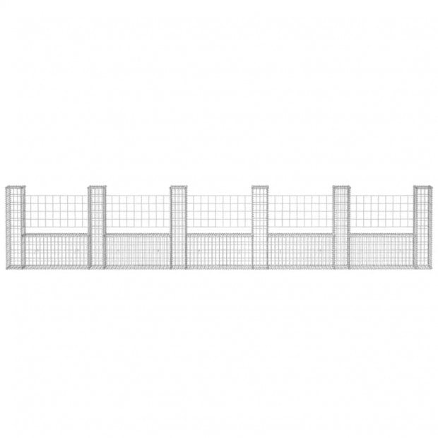 Gabion Basket U-shape Steel 570x20x100 Cm Image 4