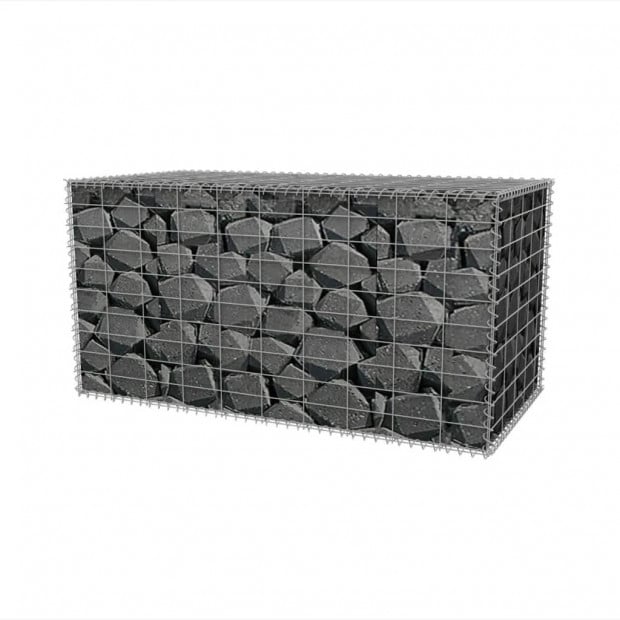 Gabion Basket Steel 100x50x50 Cm Image 3