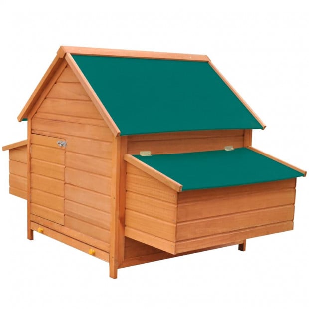Chicken Coop Wood 157x97x110 Cm Image 4