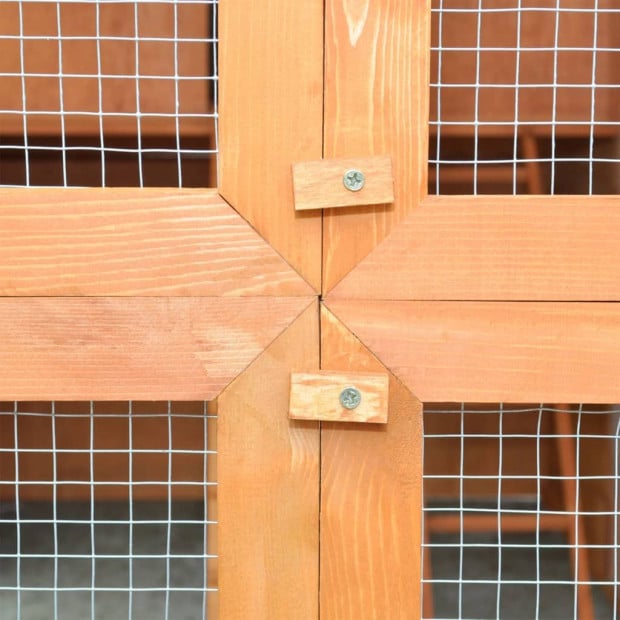 Chicken Coop Wood 295x163x170 Cm Image 2