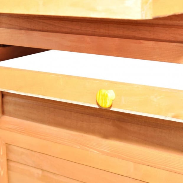 Chicken Coop Wood 295x163x170 Cm Image 6