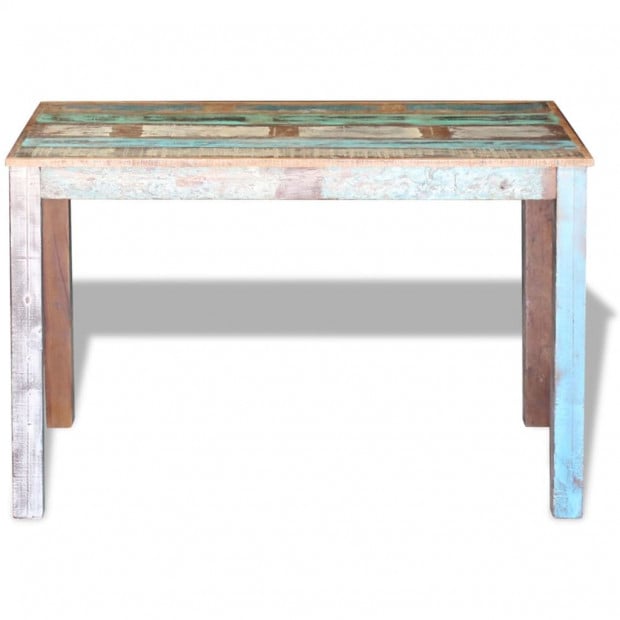 Dining Table Solid Reclaimed Wood 115x60x76 Cm Image 6