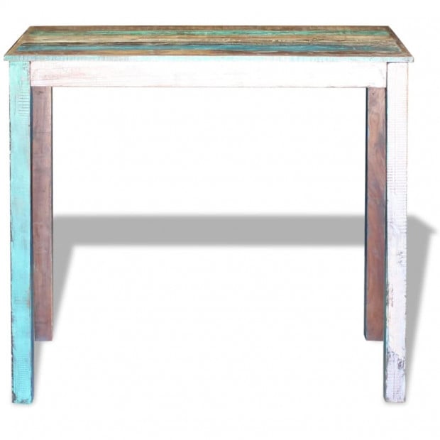 Bar Table Solid Reclaimed Wood 115x60x107 Cm Image 6