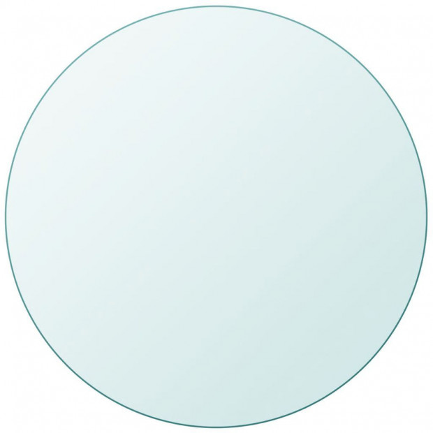 Table Top Tempered Glass Round 500 Mm Image 2