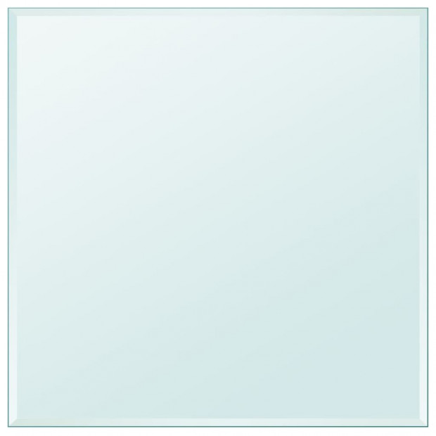 Table Top Tempered Glass Square 800x800 Mm