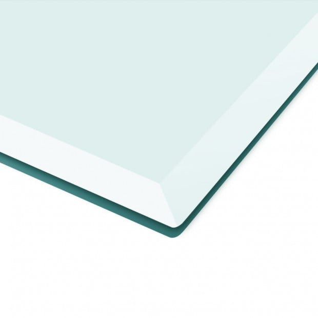 Table Top Tempered Glass Square 800x800 Mm Image 3