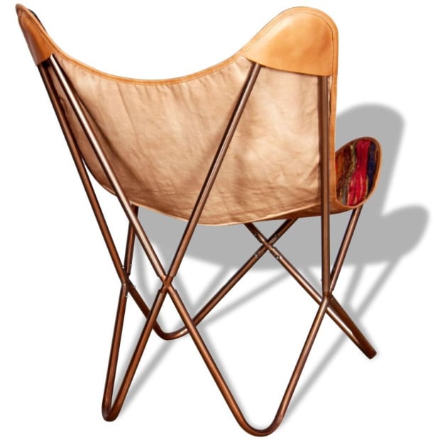 Butterfly Chair Multicolour Chindi Fabric Image 7