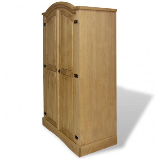Wardrobe Mexican Pine Corona Range 2 Doors Image 3
