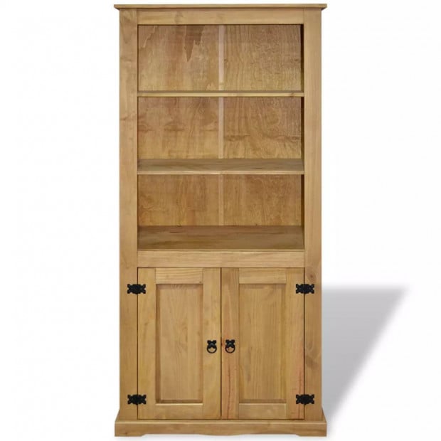 Cupboard Mexican Pine Corona Range 80x40x170 Cm Image 2