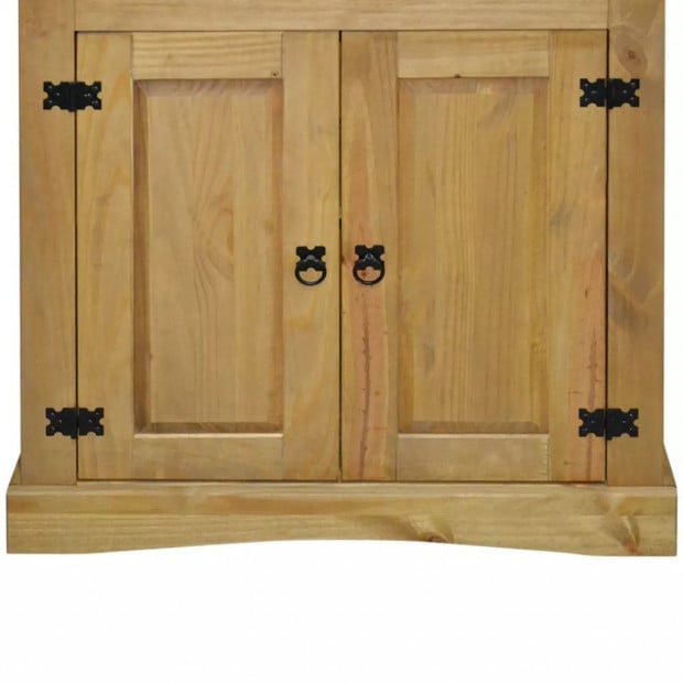 Cupboard Mexican Pine Corona Range 80x40x170 Cm Image 4