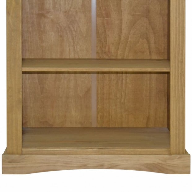 4-tier Bookcase Mexican Pine Corona Range 81x29x150 Cm Image 5