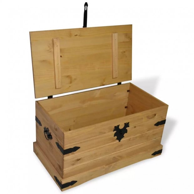 Storage Chest Mexican Pine Corona Range 91x49.5x47 Cm Image 2