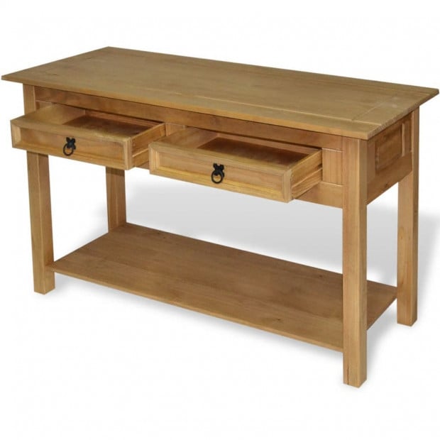 Console Table Mexican Pine Corona Range 90x34.5x73 Cm Image 3