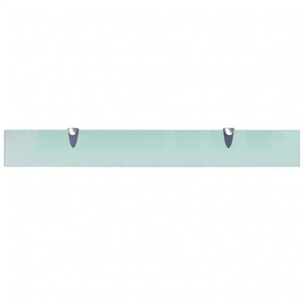 Floating Shelf Glass 80x10 Cm 8 Mm Image 3
