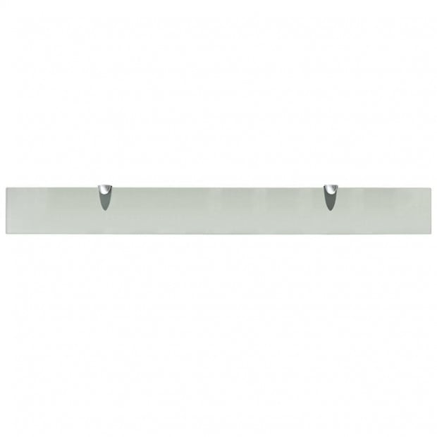 Floating Shelf Glass 90x10 Cm 8 Mm Image 3